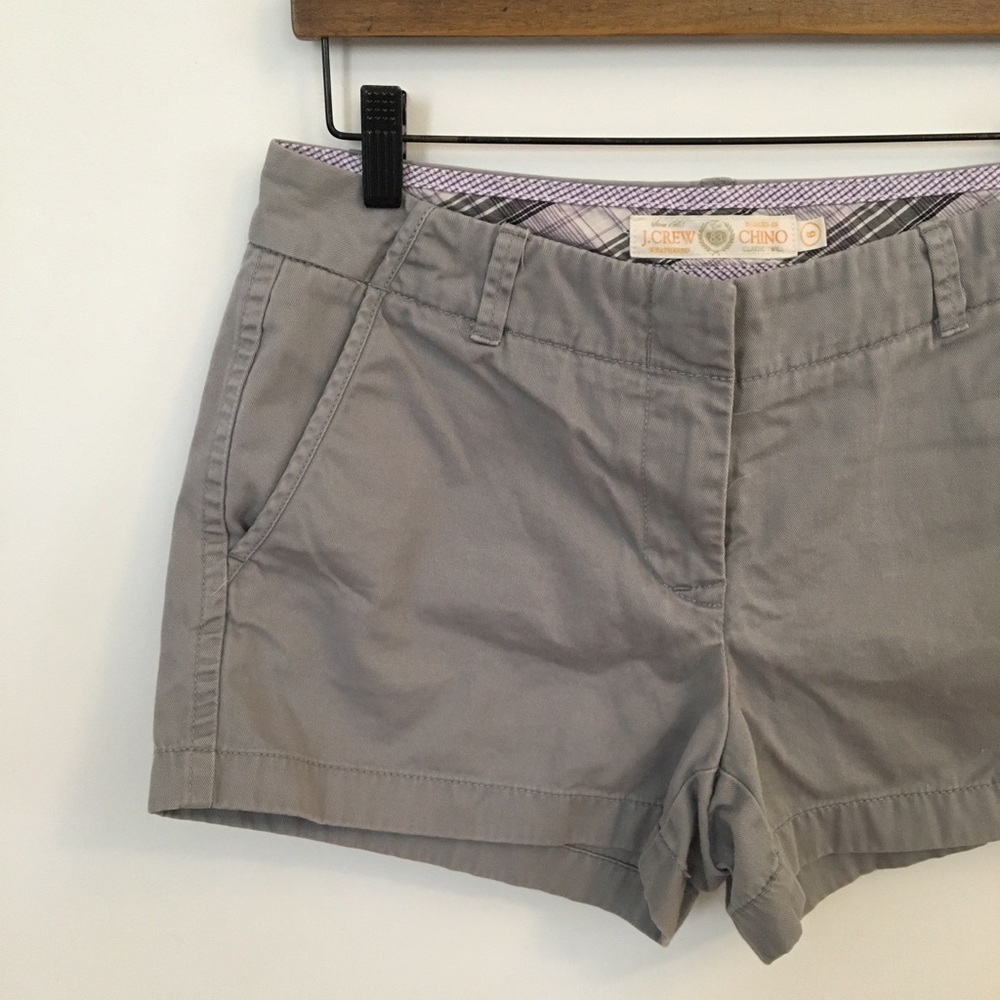 J. Crew weathered twill shorts